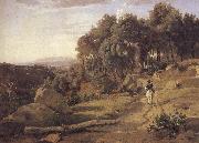 A view of the burner of Volterra camille corot